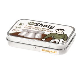 Umarex 4.5mm Mr. Shoty Flathead Pellets 0.58g 450rds