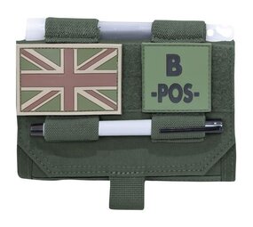 Warrior Assault Systems Front Opening Admin Panel (Pouch) OD Green