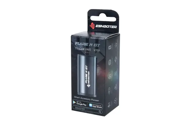 E-SHOOTER Tracer FLARE M BT Silencer Black E-SHOOTER Tracer FLARE M BT Silencer Black
