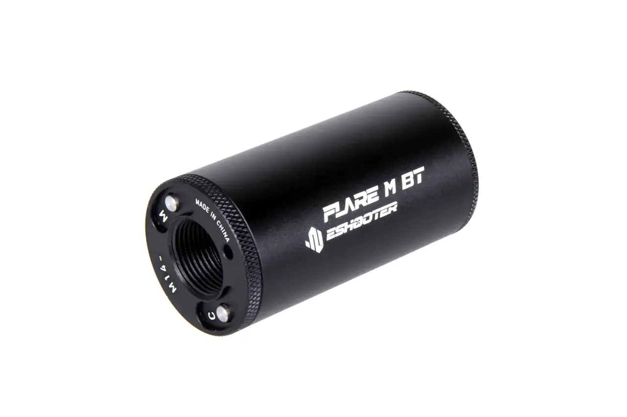 E-SHOOTER Tracer FLARE M BT Silencer Black E-SHOOTER Tracer FLARE M BT Silencer Black