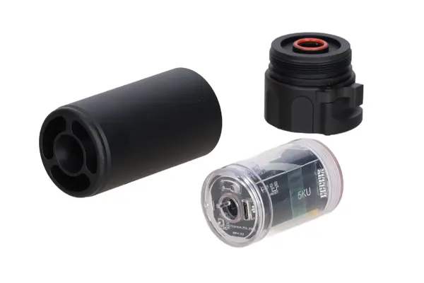 5KU WDN Style + Tracer Insert Spitfire BBP-217 Exhaust Device Black 5KU WDN Style + Tracer Insert Spitfire BBP-217 Exhaust Device Black