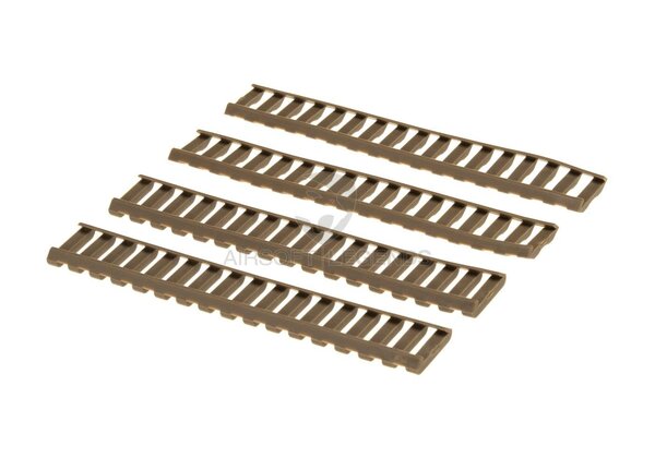 MP Ladder Rail Cover 18 Slots Dark Earth MP Ladder Rail Cover 18 Slots Dark Earth