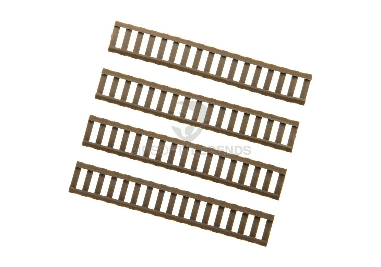 MP Ladder Rail Cover 18 Slots Dark Earth MP Ladder Rail Cover 18 Slots Dark Earth