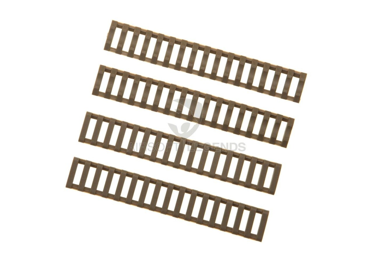 MP Ladder Rail Cover 18 Slots Dark Earth MP Ladder Rail Cover 18 Slots Dark Earth
