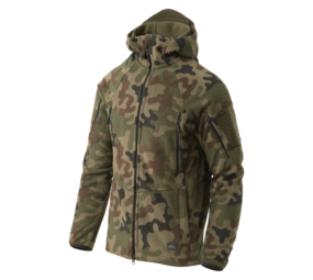 Helikon-Tex Patriot Jacket Mk 2 Hybrid Fleece PL Woodland