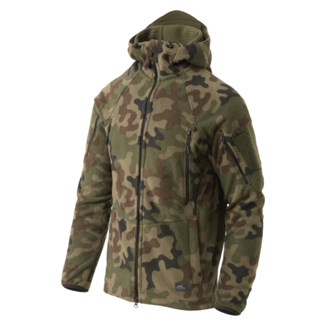 Helikon-Tex Patriot Jacket Mk 2 Hybrid Fleece PL Woodland Helikon-Tex Patriot Jacket Mk 2 Hybrid Fleece PL Woodland