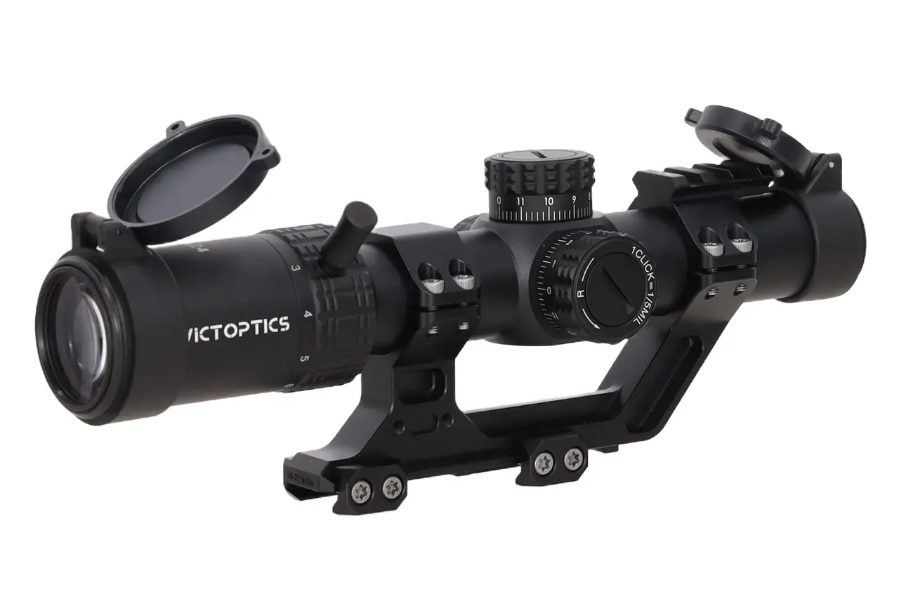 VictOptics 1-6x24 LPVO SFP Scope With One-Piece Picatinny AR Mount (Extreme High) VictOptics 1-6x24 LPVO SFP Scope With One-Piece Picatinny AR Mount (Extreme High)