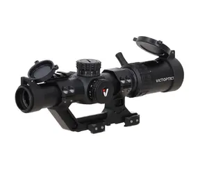 VictOptics 1-6x24 LPVO SFP Scope With One-Piece Picatinny AR Mount (Extreme High)