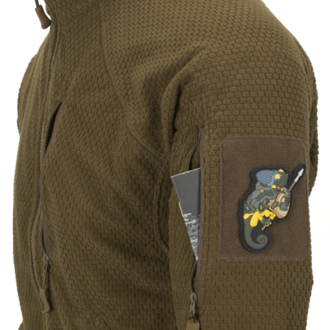 Helikon-Tex ALPHA TACTICAL Jacket Grid Fleece OD Green