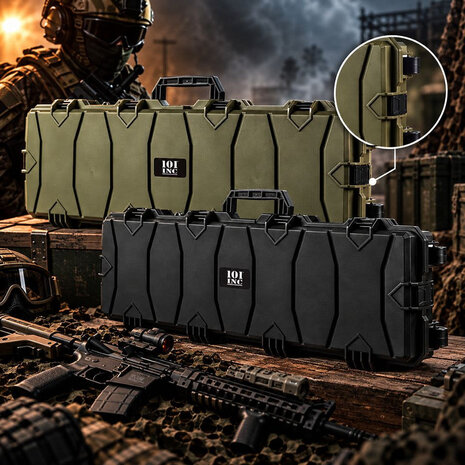 101Inc. Gun Case Trolley 102 cm Green 101Inc. Gun Case Trolley 102 cm Green