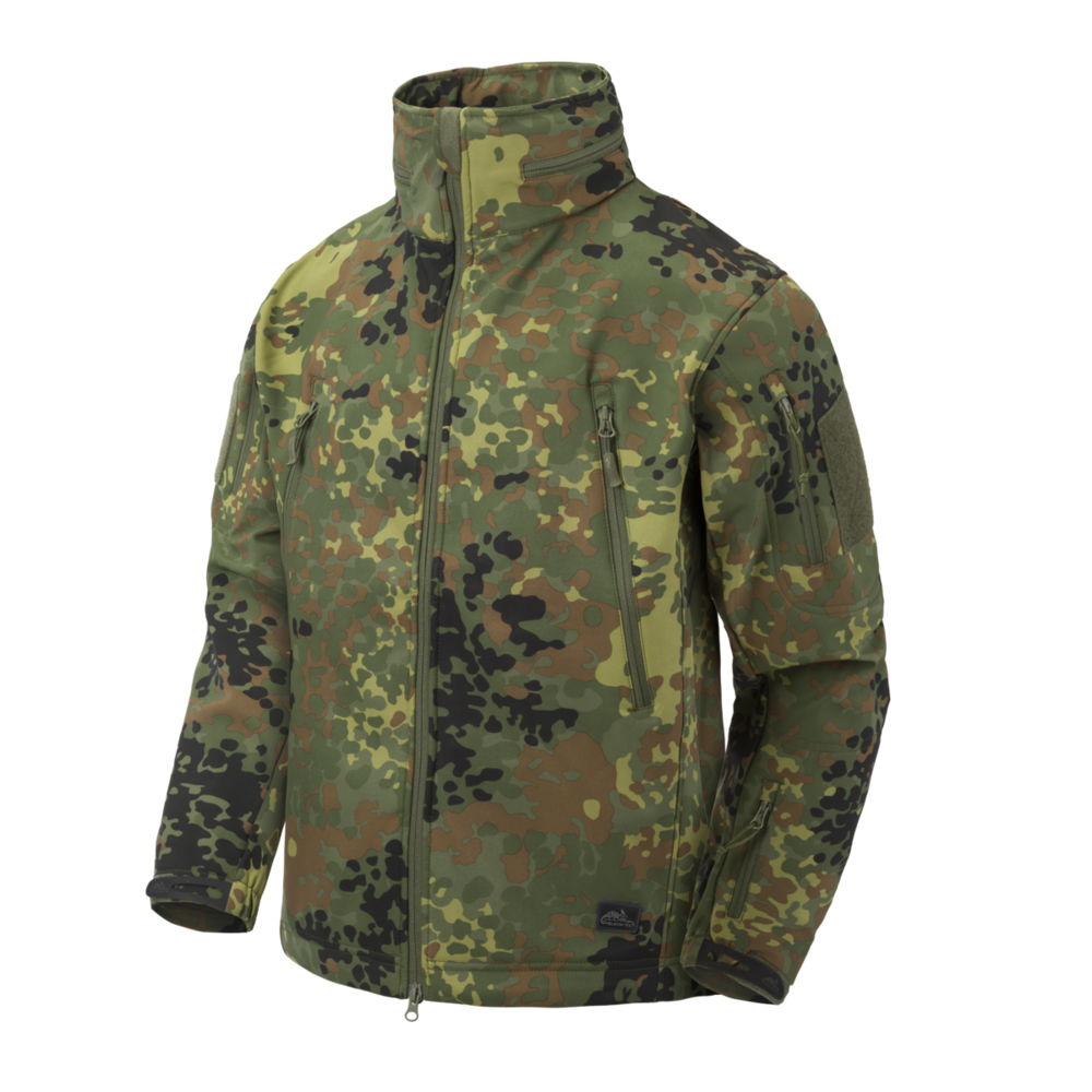 Helikon-Tex GUNFIGHTER Jacket Shark Skin Windblocker Flecktarn Helikon-Tex GUNFIGHTER Jacket Shark Skin Windblocker Flecktarn