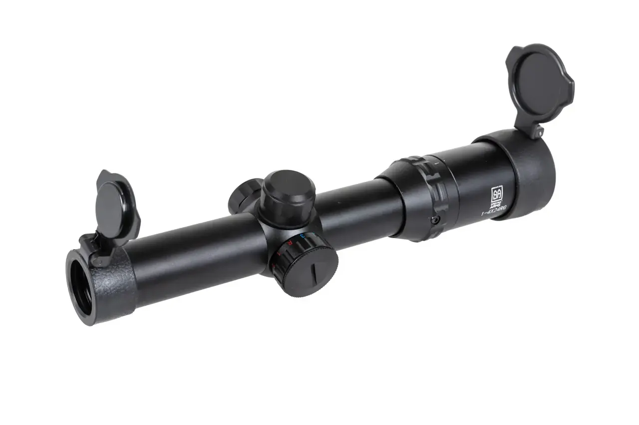 Specna Arms CORE™ 1-4X24RG Rifle Scope Black Specna Arms CORE™ 1-4X24RG Rifle Scope Black