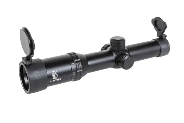 Specna Arms CORE™ 1-4X24RG Rifle Scope Black Specna Arms CORE™ 1-4X24RG Rifle Scope Black