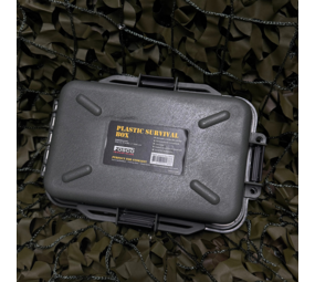 Fosco Plastic Survival Box OD Green