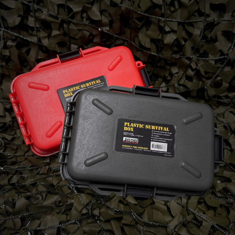 Fosco Plastic Survival Box Orange Fosco Plastic Survival Box Orange