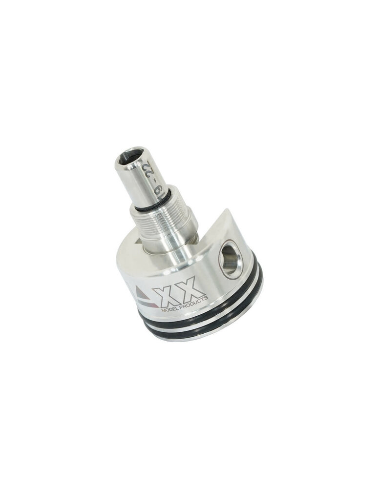 Maxx Model CNC Stainless Steel Double Air Seal Threaded Cylinder Head V2 AEG Gearbox (only) Maxx Model CNC Stainless Steel Double Air Seal Threaded Cylinder Head V2 AEG Gearbox (only)