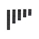 Specna Arms Set of 5 RIS Rails for KeyMod Specna Arms Set of 5 RIS Rails for KeyMod