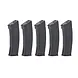 Arcturus EMM AK74 Bakelite 5-Pack Mid-Cap 135/30rds Black