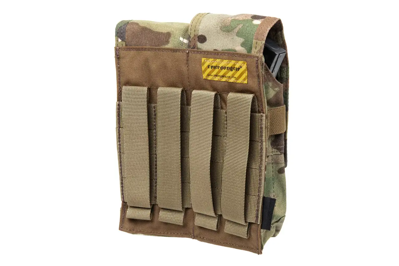 Emerson Double Lockable 7.62mm Magazine Pouch Multicam