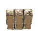 Emerson Triple Lockable 7.62mm Magazine Pouch Multicam