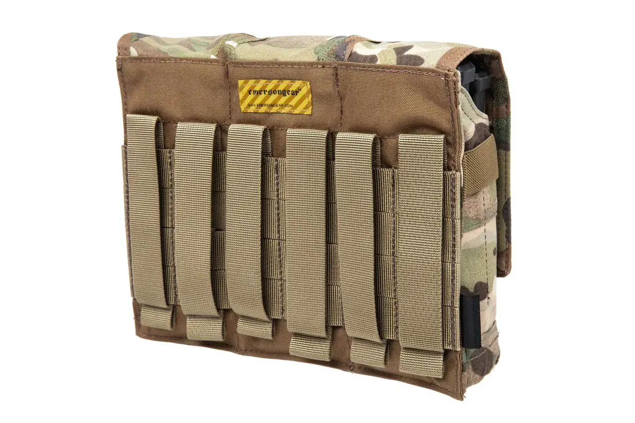 Emerson Triple Lockable 7.62mm Magazine Pouch Multicam