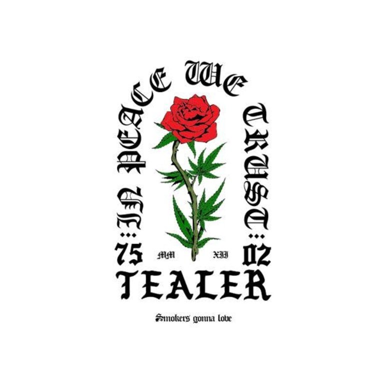 Tealer In Peace We Trust - White