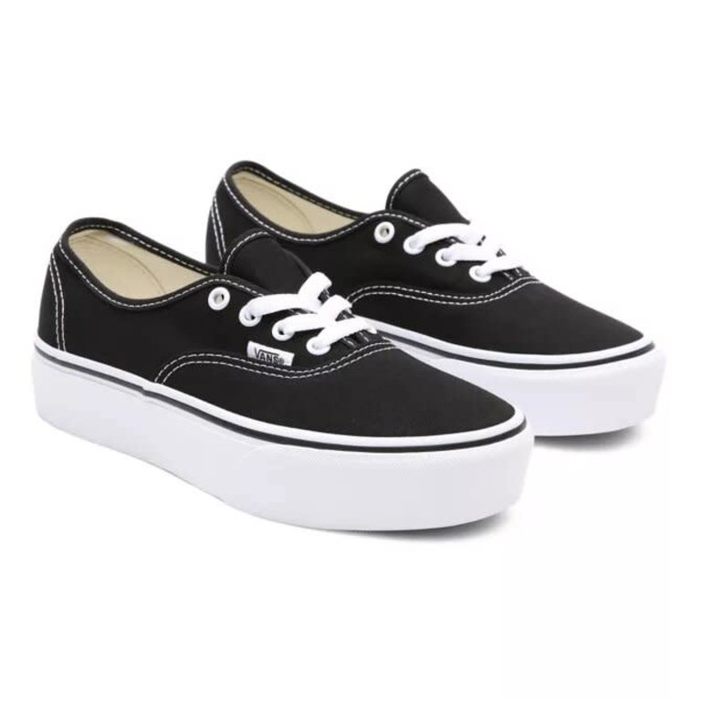 vans authentic platform noir