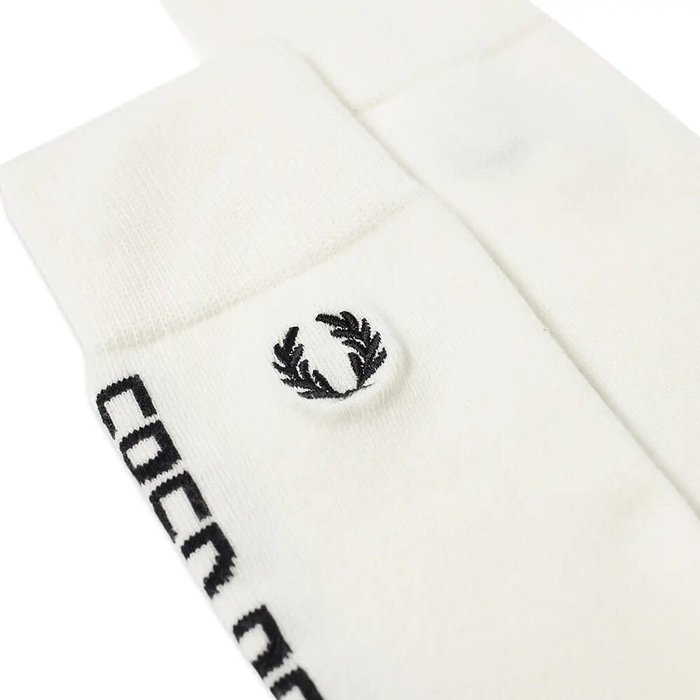 Branded Sock - White 9/11