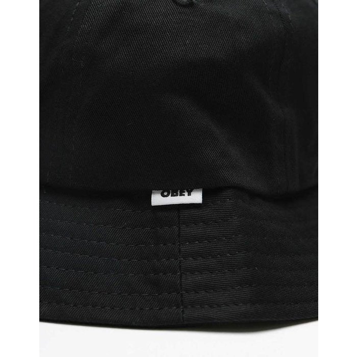 Obey Bold Organic Bucket Hat - Black