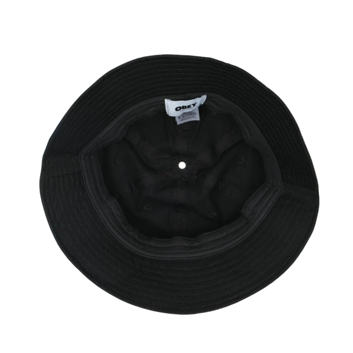 Obey Bold Organic Bucket Hat - Black