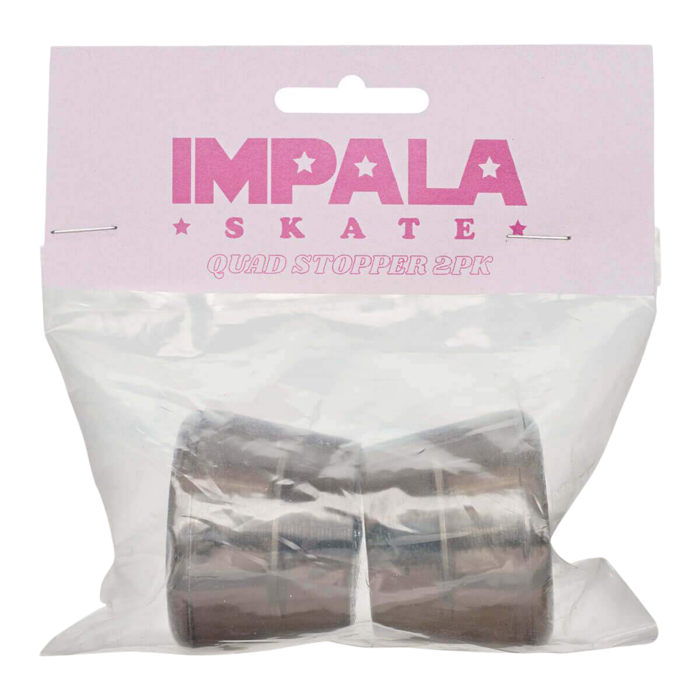 Impala Skate Rollers Stopper With Bolts - Black