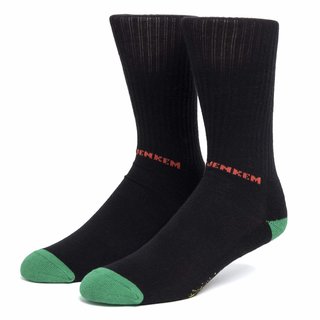 Huf The Portal Crew Sock - Black
