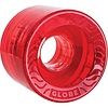 Retro Flex Cruiser Wheel - Clear Red 58mm 83A