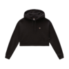 W' Oakport Cropped Hoodie - Black