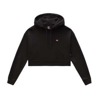 Dickies W' Oakport Cropped Hoodie - Black