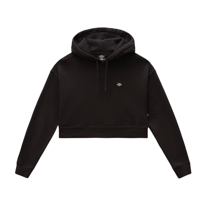Dickies W' Oakport Cropped Hoodie - Black
