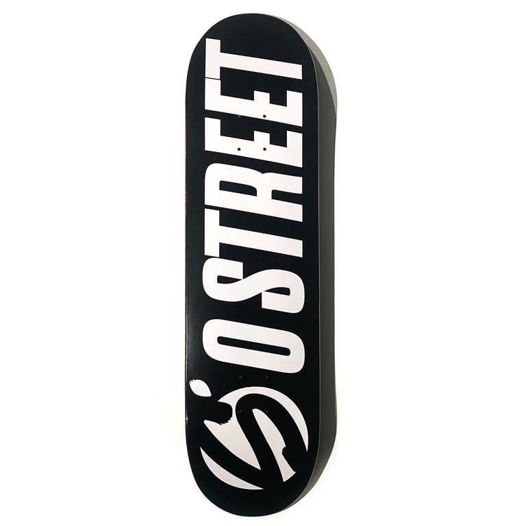 O'street Logo Shop Deck - Black/White