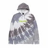 Lo-Fi Tiedye P/O Hoodie - Black