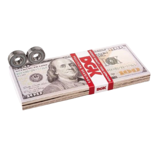 DGK Benjamins Bearings - Silver