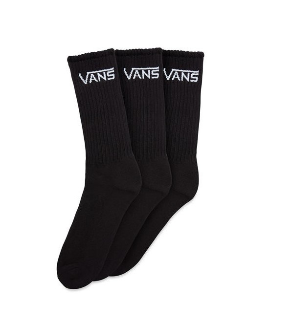 Vans Classic Crew Sock (3 Paires Par Lot) - Black