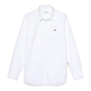 Chemise slim fit en coton stretch - White