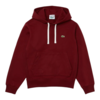 Sweatshirt à capuche unisexe Lacoste Classique  - Bordeaux