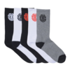 High-Rise Socks 5P - Multicolor