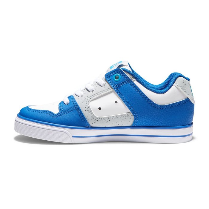Dc Shoes Pure Elastic - White/Grey/Blue