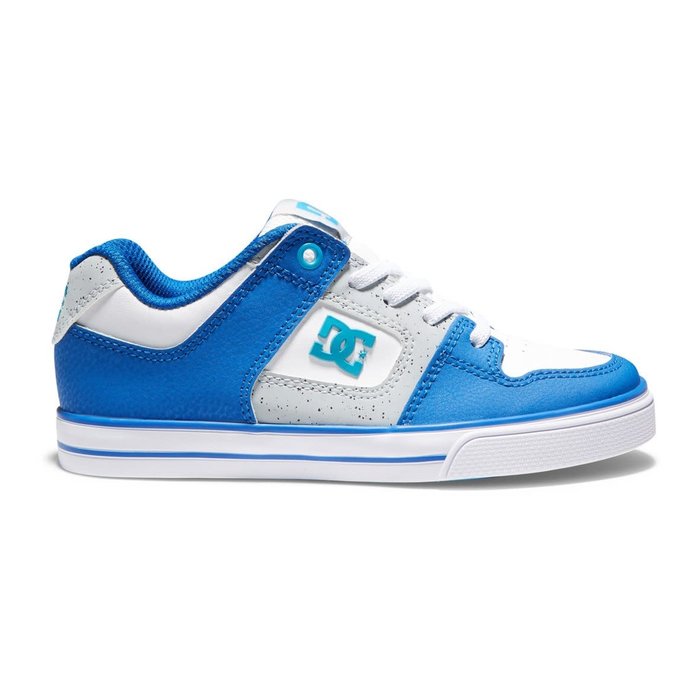 Dc Shoes Pure Elastic - White/Grey/Blue