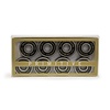 Single Pack Bearing - White/Gold