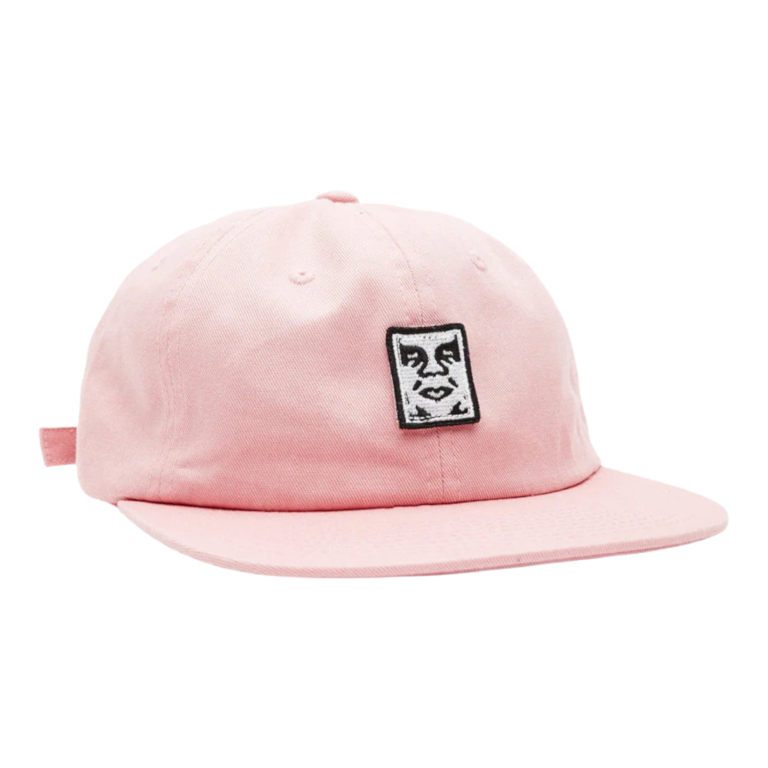 Obey Icon Patch Strapback - Pink