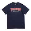 Jagged Logo S/S T-Shirt - Navy