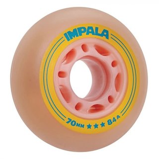 Impala Skate Impala Inline Wheels 4Pk - Pink/Yellow