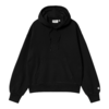 W' Hooded Casey Sweat - Black/Silver